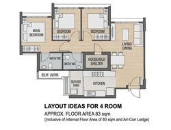 Blk 698C Jurong West Blossom (Jurong West), HDB 4 Rooms #618676111